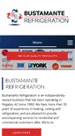 Mobile Screenshot of bustamanterefrigeration.com